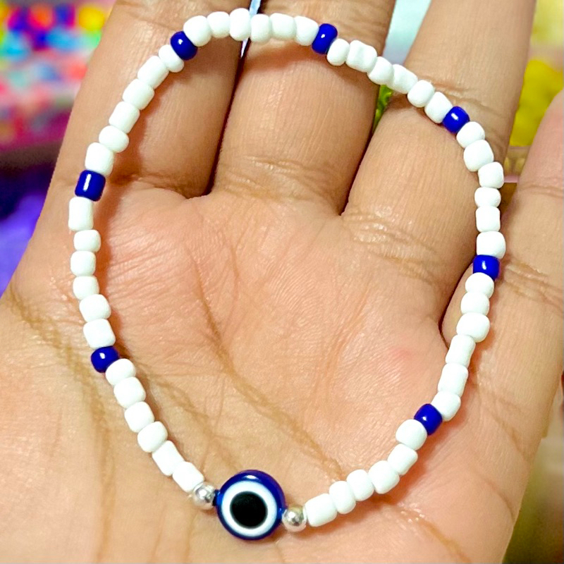 พร้อมส่ง ข้อเท้าลูกปัด   ลูกปัดน่ารัก ราคาถูก โทนสีสันสดใส