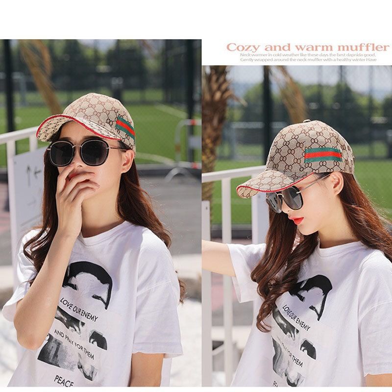 [พร้อมส่ง] หมวกแก๊ป ลายหลุยส์