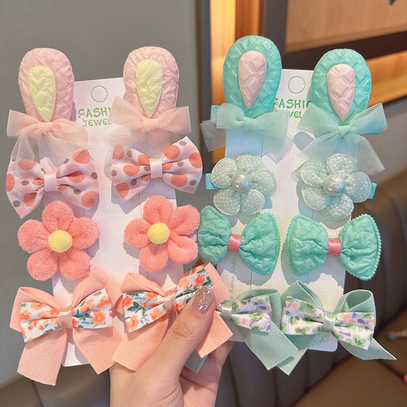 พร้อมส่ง  เซ็ตกิ๊บ ได้ 8 ชิ้น สุดคุ้ม น่ารักสุดๆ