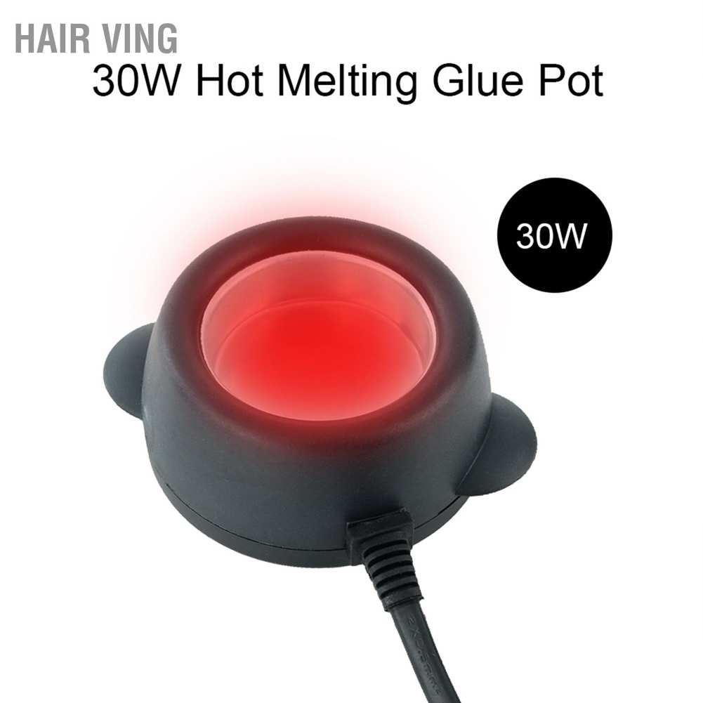 [พร้อมส่ง] เตาละลายกาวร้อน ขนาดเล็ก 30W สําหรับซ่อมแซมผม