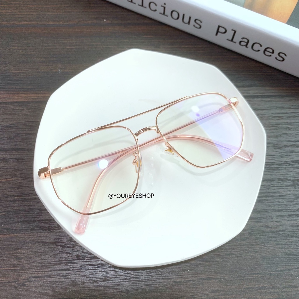 [พร้อมส่ง] แว่นสายตาสั้น แว่นกรองแสง แว่นตากรองแสงสีฟ้า รุ่น 3353