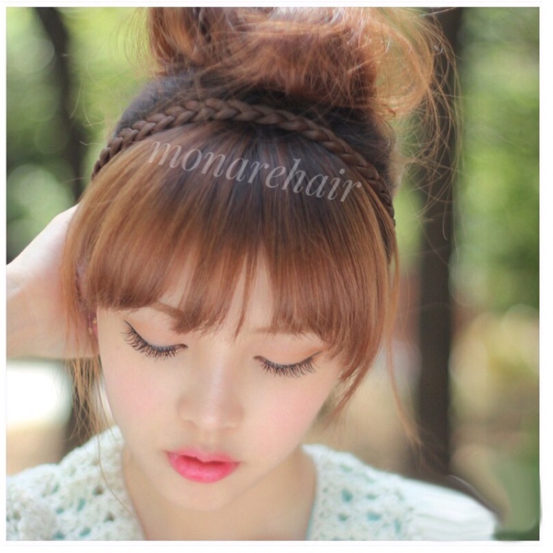พร้อมส่ง แฮร์พีช ที่คาดผม เปียยางยืด สวยได้ใน 1 นาที