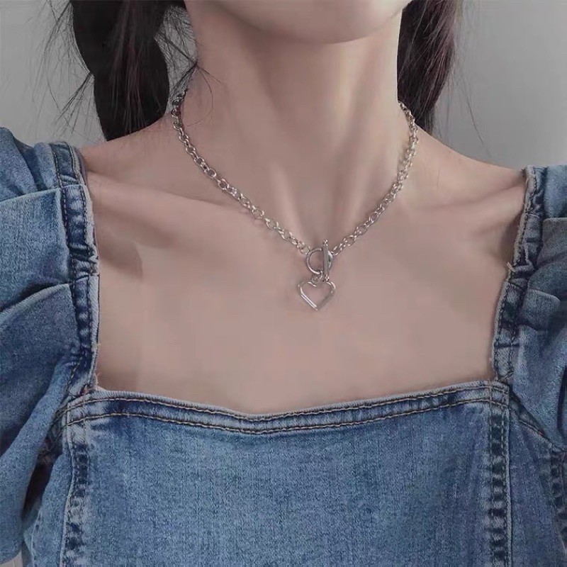 (พร้อมส่ง/2สี) สร้อยคอโลหะผสมไททาเนียม 2020 ใหม่สไตล์ยุโรป