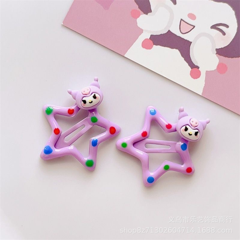พร้อมส่งจากไทย กิ๊บติดผม รูปดาว เป็ด แฟชั่นยอดนิยม สไตล์เกาหลี