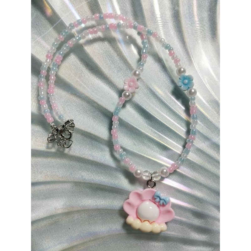 (พร้อมส่งทุกเส้นในร้าน) สร้อยลูกปัด สร้อยคอลูกปัด สีสันน่ารัก หลากหลายรูปแบบ