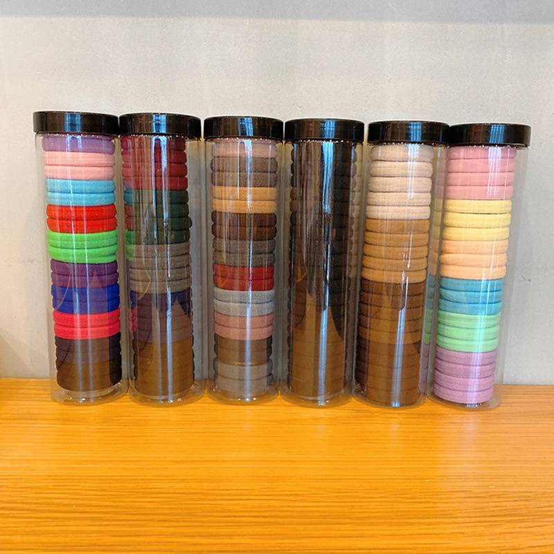 ยางมัดผมผ้ากำมะหยี่ฟีลเกาหลีสีเอิร์นโทน1กล่องมี20ชิ้น(พร้อมส่ง )