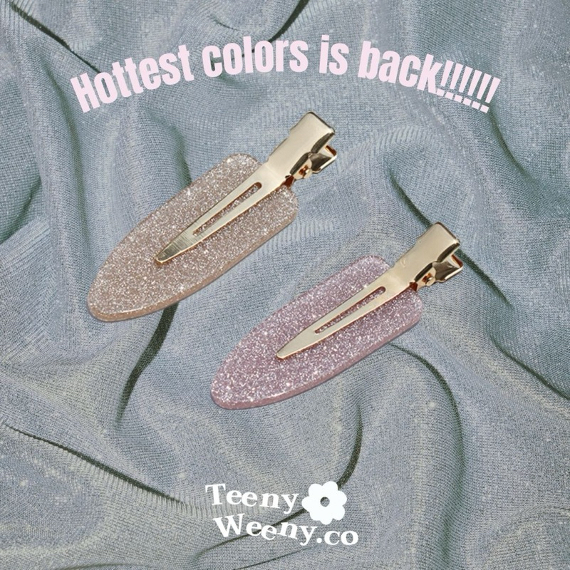 *ราคาต่อชิ้น**12สีใหม่⚡️  70สี best seller กิ๊บแต่งหน้า  TeenyWeeny.co➰✨ pop star กิ๊บตแต่งหน้าo
