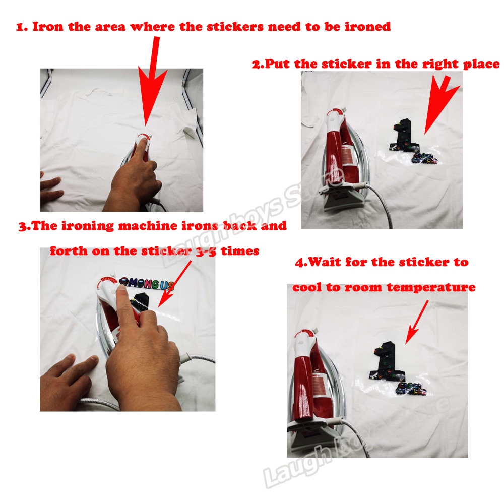 สติกเกอร์ ลายการ์ตูนดิสนีย์ กวาง แบมบี้ ซักล้างได้ สําหรับตกแต่งเสื้อยืด DIY