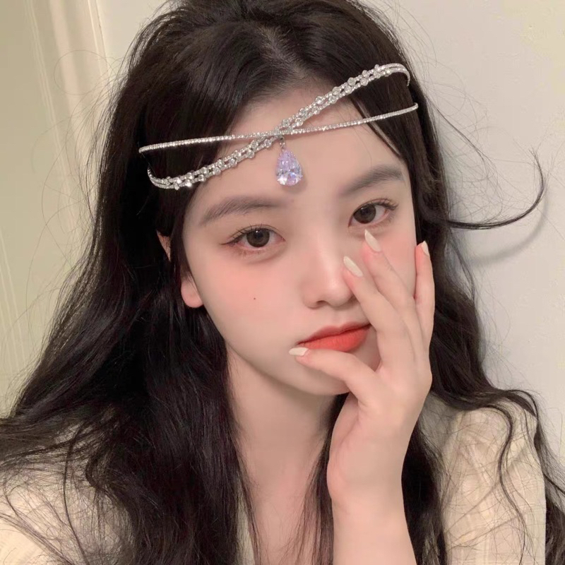 สร้อยคอมุกสุดหรู มุกคามิเลีย ทิวลิปหัวใจโบว์