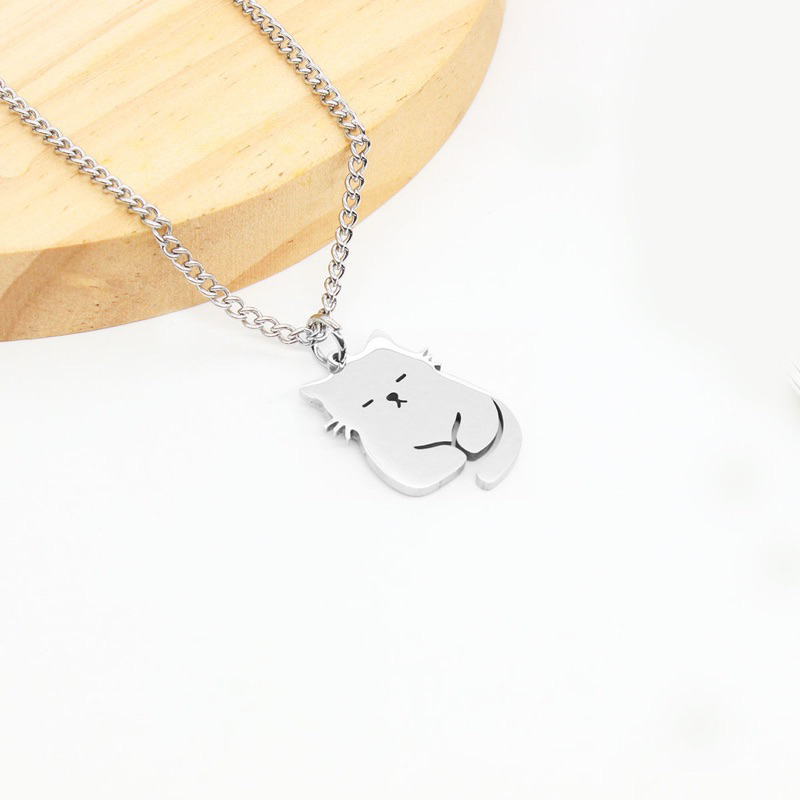 สร้อยจี้ sleepy cat 179-. พร้อมส่ง