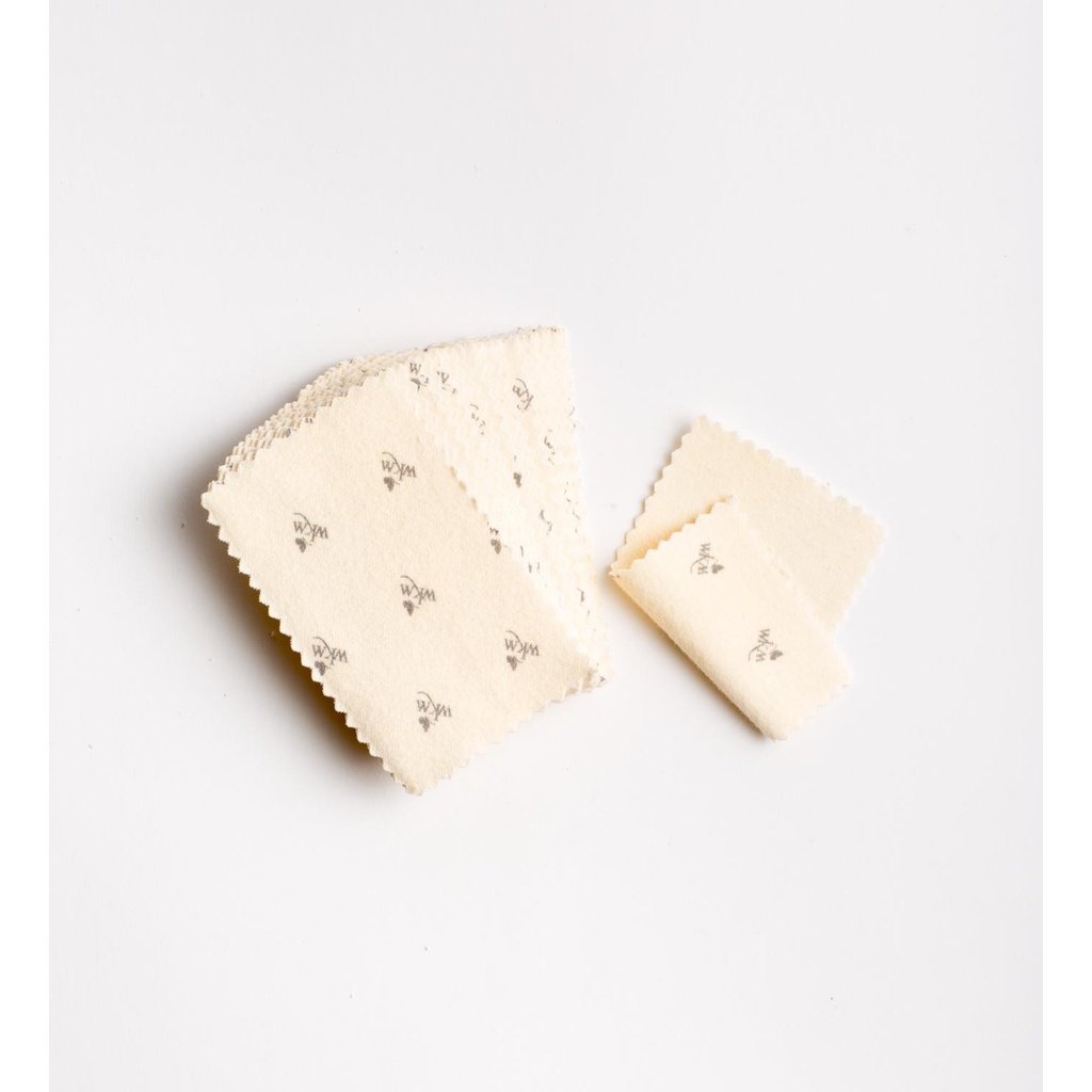 ส่งเร็ว ผ้าเช็ดเครื่องประดับ ทองแท้ cotton100%  ผ้าขัดเงิน  เเพลทตินัม กรอบพระ เลสเงิน WKM