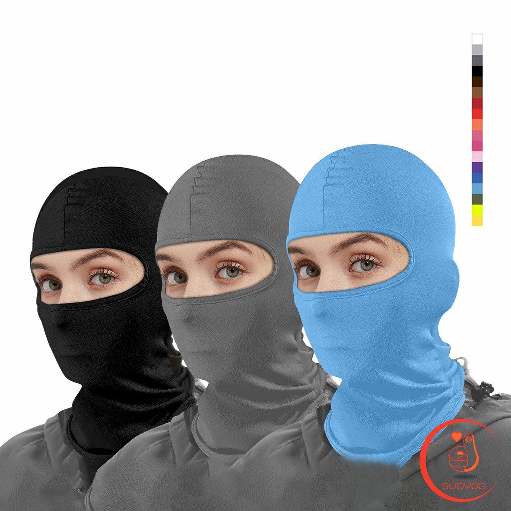 หน้ากากกันฝุ่นและบังแดด กัน UV หน้ากากกันฝุ่นจักรยาน หมวกโม่ง  outdoor riding mask