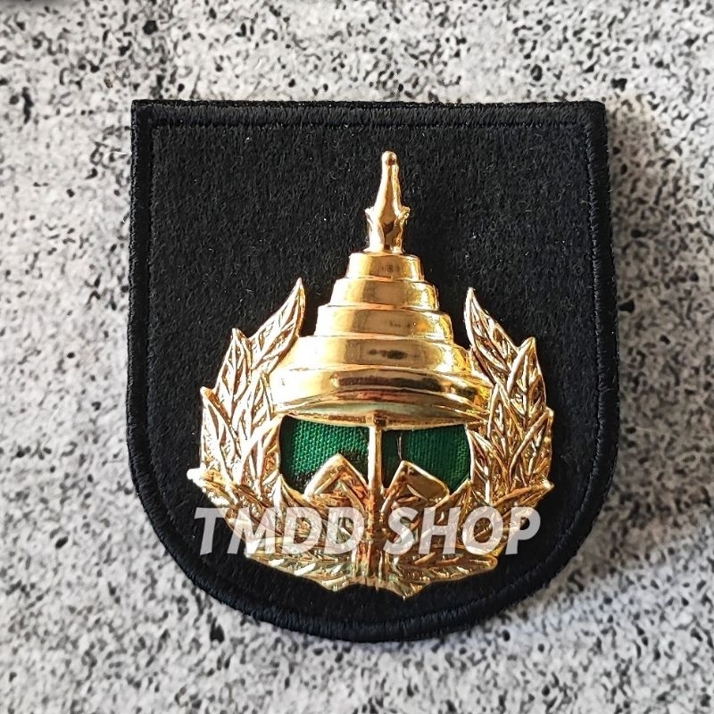 หน้าหมวก เบเร่ต์  อผศ. องค์การสงเคราะห์ทหารผ่านศึก