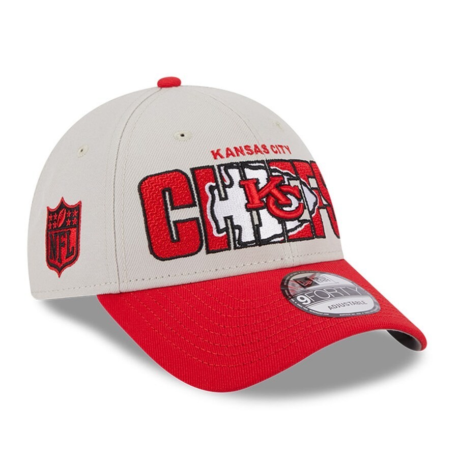 หมวกคีบหิน สีแดง สามารถปรับได้ สําหรับ Kansas City Chiefs 2023