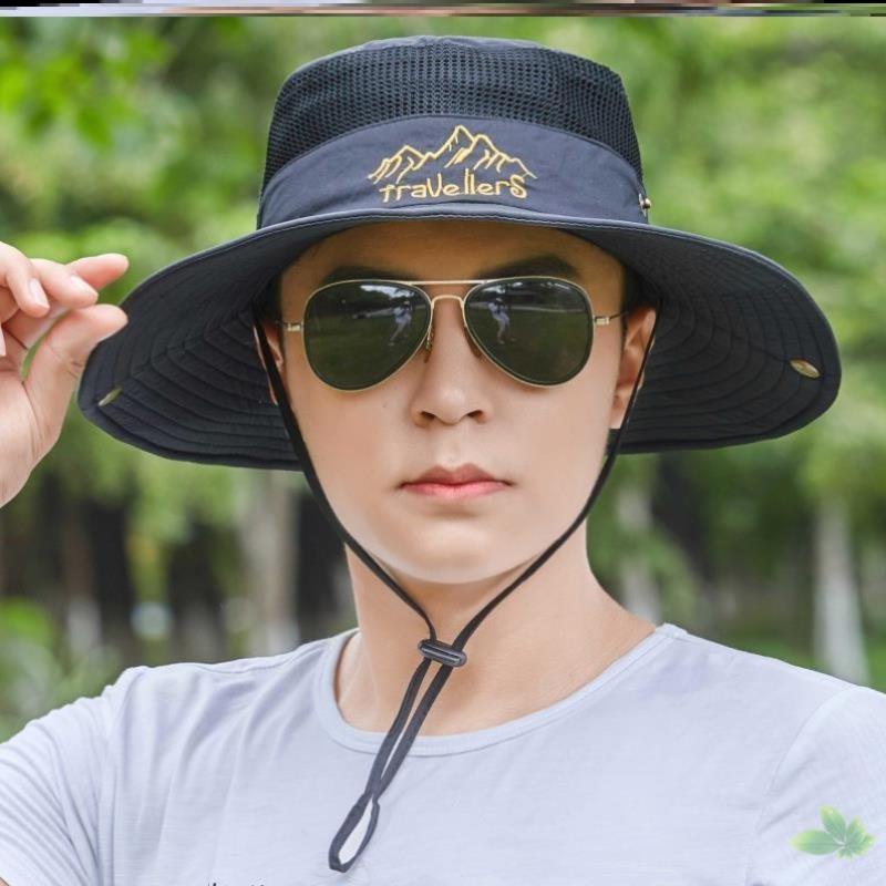 หมวกบักเก็ต เดินป่า ใส่ได้ทั้งผู้หญิงผู้ชาย ใส่ได้2ด้าน มีสายคล้