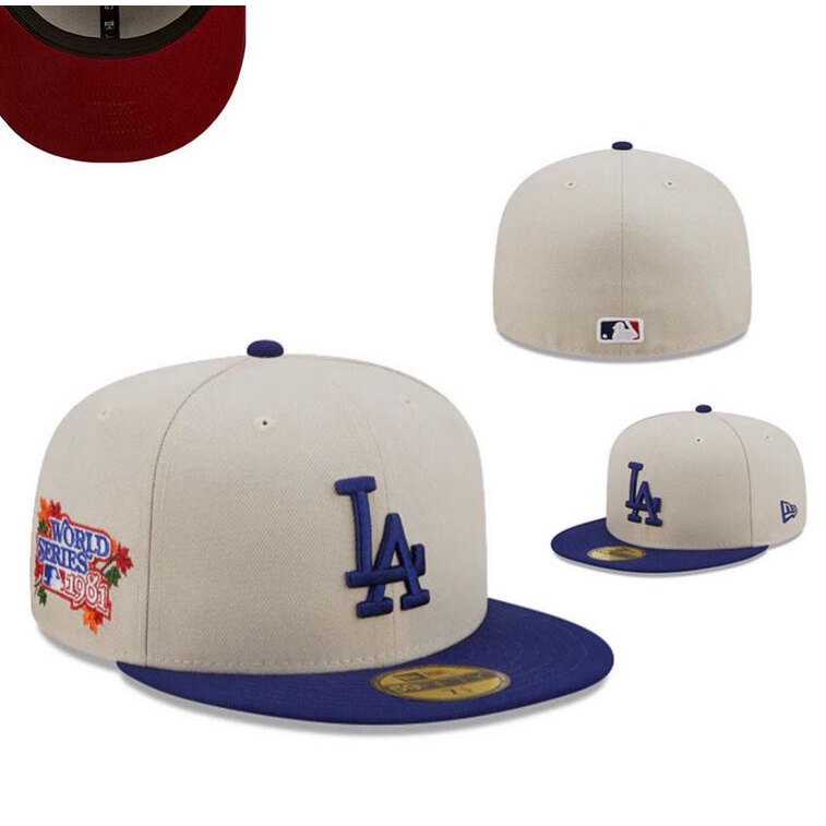หมวกผ้าฝ้าย ปักลาย MLB LA Chicago White Sox NY แฟชั่นฤดูร้อน สําหรับผู้ชาย และผู้หญิง