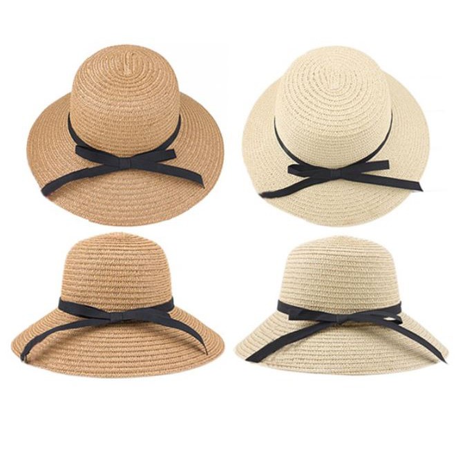 หมวกสาน Summer Beach hat !!! (B10) หมวกกันแดด