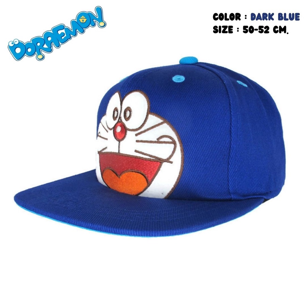 หมวกแก๊ป Doraemon character HIP-HOP CAP SIZE 50-52 CM. (No. DM-117)