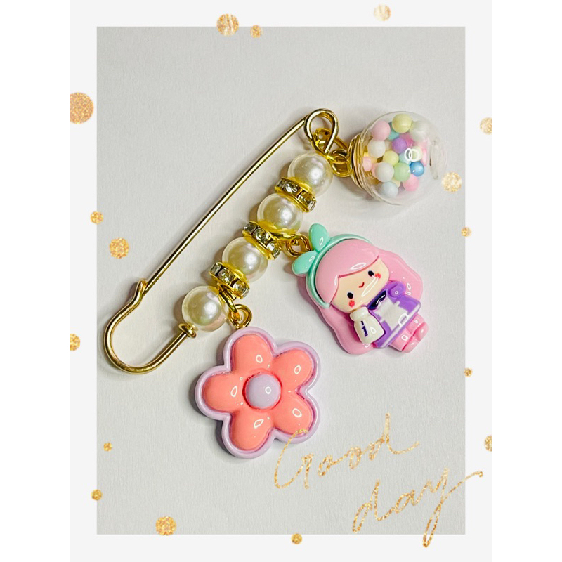 เข็มกลัดคนท้อง สำหรับคุณแม่ ป้องกันสิ่งไม่ดี ลายน่ารัก ส่งจากไทย สินค้าพร้อมส่ง