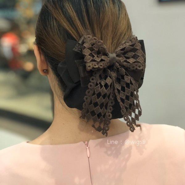 เน็ตติดผม lady plus.01 สีน้ำตาล