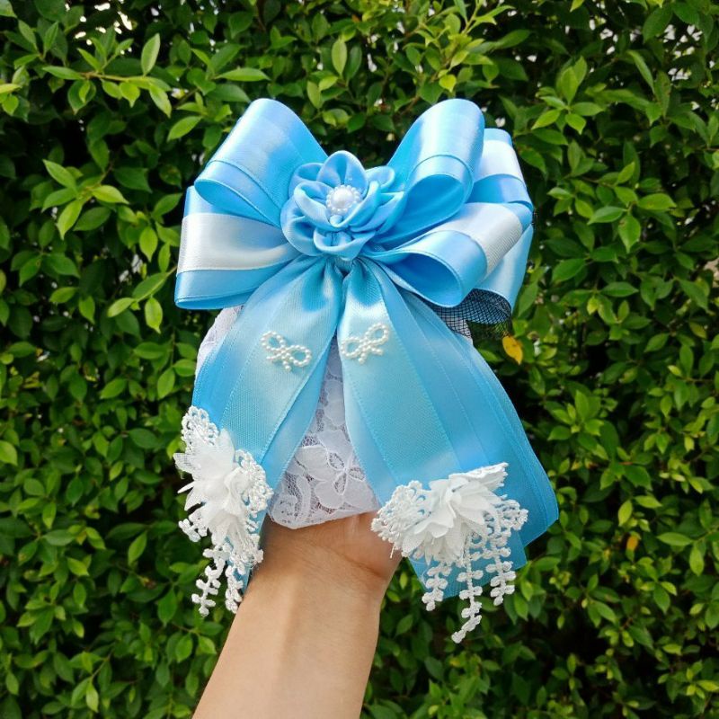 เน็ตติดผมพยาบาล โบว์ติดผม กิ๊บติดผม มีหลายสีให้เลือก