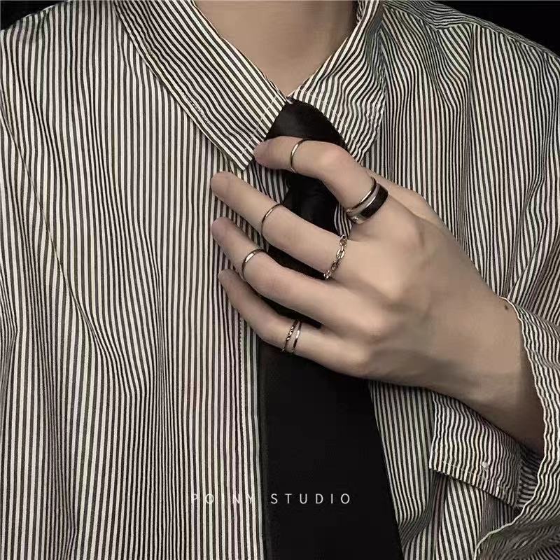 เสื้อแฟชั่น สไตล์ฮิปฮอป เจ็ดชิ้น สําหรับผู้หญิง