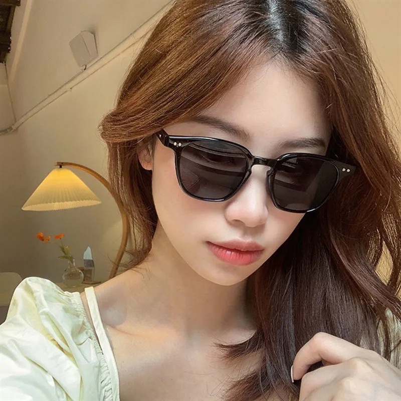 แว่นตากันแดด ทรงสี่เหลี่ยม สไตล์ยุโรป และอเมริกา แฟชั่นสําหรับผู้ชาย และผู้หญิง