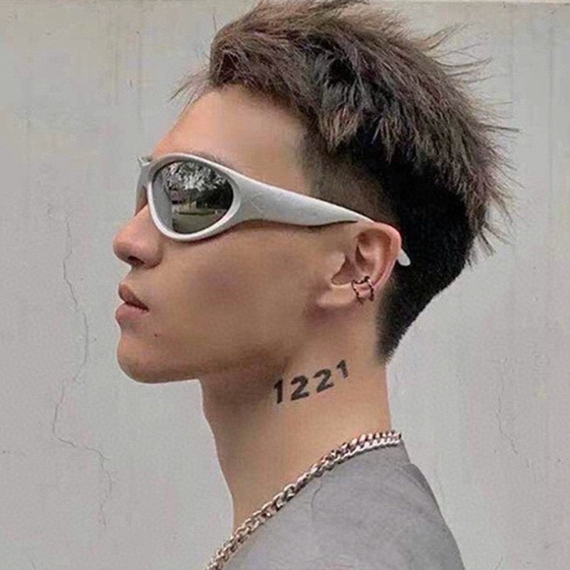 แว่นตาแฟชั่น y2k sunglasses แว่นตากันแดด แว่นตาวัยรุ่นเมกา แว่นตาy2k