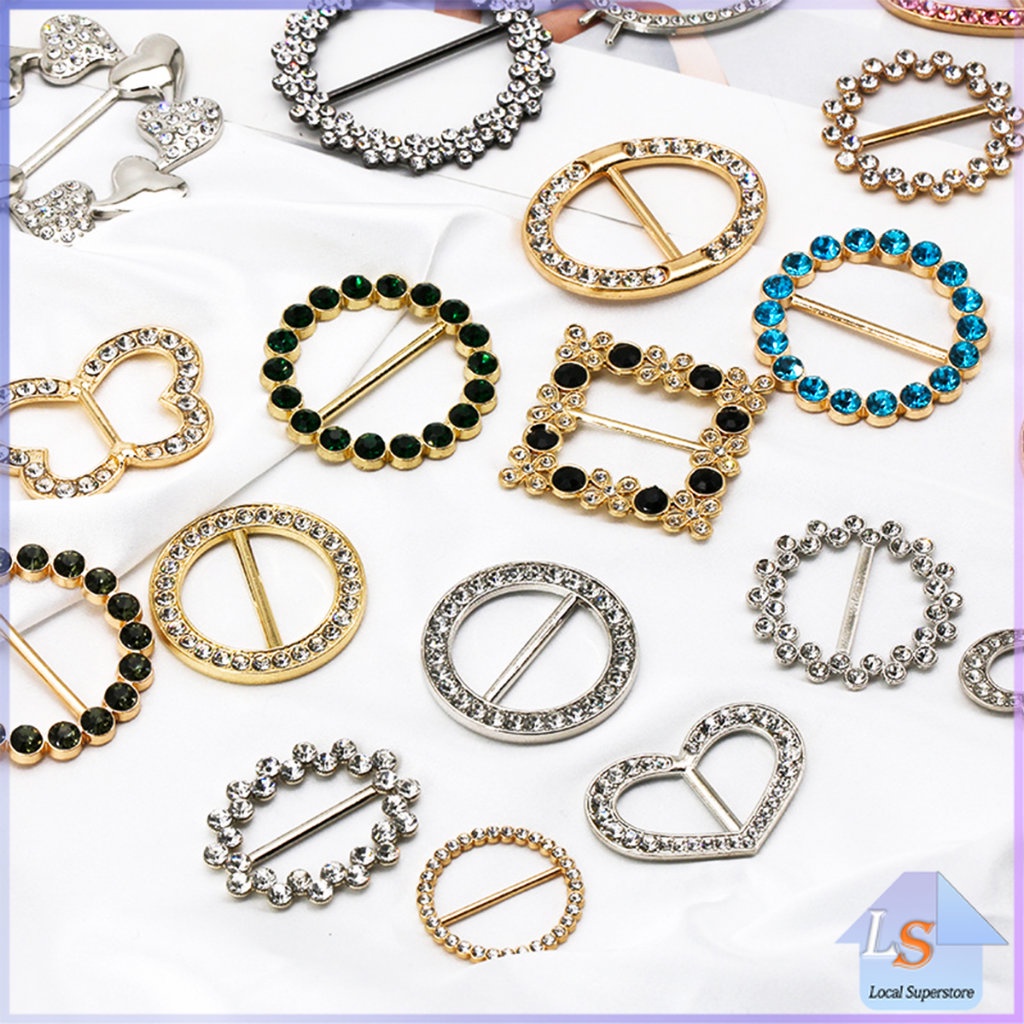 แหวนจั๊มชายเสื้อ  ห่วงเข็มกลัด แบบไร้เข็ม พร้อมส่งในไทย brooch