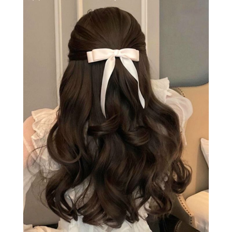 โบว์ติดผม โบว์ริ้บบิ้น กิ๊บโบว์ติดผม มี 16สี   พร้อมส่ง