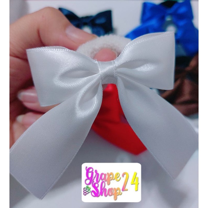 โบว์ติดผมนักเรียน ยางติดผมนักเรียน อนุบาล คู่ล่ะ20บาท(โบว์+ยาง20บ.คู่)