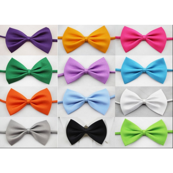 โบว์หูกระต่ายสีดำ สำหรับใส่กับชุดสูท ชุดออกงาน  สายปรับขนาดได้ IT0050B