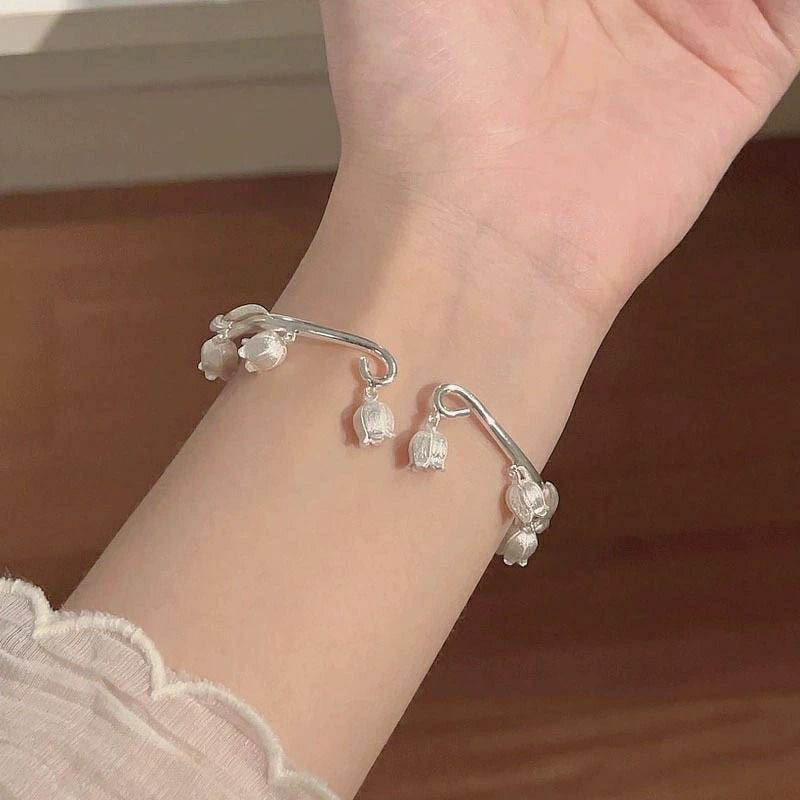 ใหม่ สร้อยข้อมือแฟชั่น สไตล์จีนโบราณ ลาย Lily of the Valley