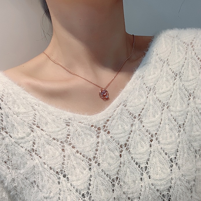 ※NZJR※ สร้อยคอ โลหะผสม จี้รูปดาว เครื่องประดับแฟชั่นสตรี