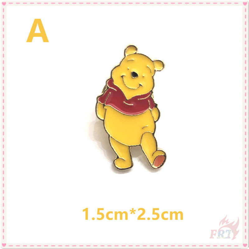 ★ Winnie The Pooh - Pooh Bear & Piglet Brooches ★ 1Pc Cartoon Creative Fashion Doodle Enamel Pins Backpack Button Badge Brooch