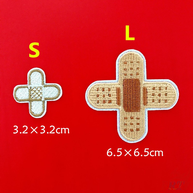 ☸ Band-aid Iron on Patch ☸ 1Pc Adhesive Bandages Diy Sew on Iron on Badges Patches