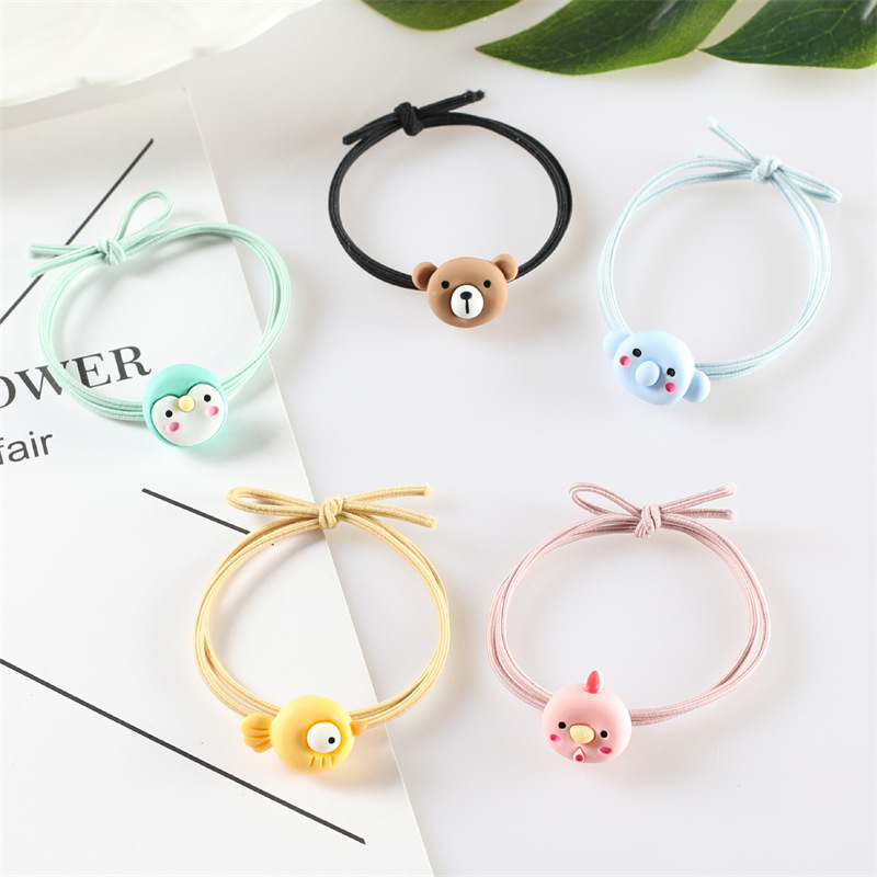 ✨พร้อมส่งจากไทย ยางมัดผม ยางรัดผม ที่รัดผม ยางมัดผมเด็ก ลายการ์ตูน G-23