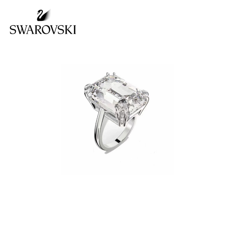 ✨พร้อมส่ง✨Swarovski แหวนเพชร ขนาดใหญ่ หรูหรา ดึงดูดความรัก ของขวัญวันหยุด สําหรับผู้หญิง
