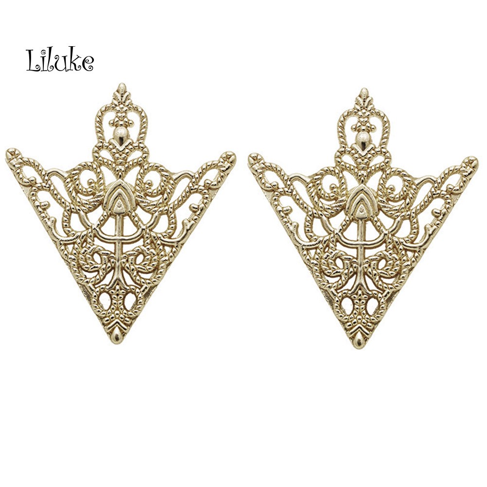 【 LK 】 เข็มกลัดลายเรขาคณิตสำหรับ Unisex 1 คู่