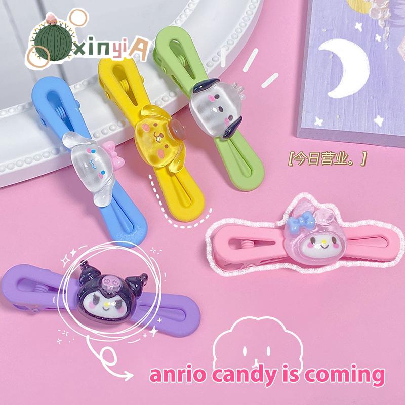 【XINYIA】กิ๊บติดผม สีแคนดี้ Sanrio Cinnamon น่ารัก เครื่องประดับผม ระดับไฮเอนด์ สําหรับผู้หญิง 2024