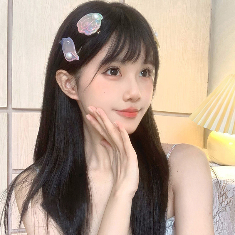 【เงินสดในการจัดส่ง】กิ๊บติดผม รูปเปลือกหอย ปลาดาว แฟนซี น่ารัก ประดับมุก สําหรับผู้หญิง