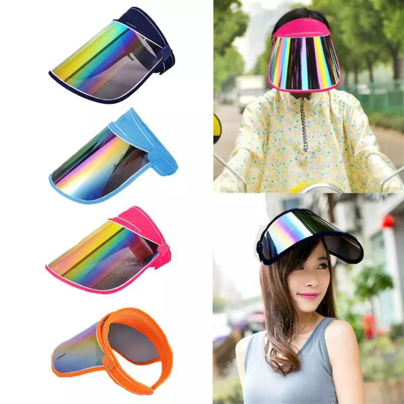 ️SUN RKT หน้ากากป้องกันใบหน้า Face shield ป้องกัน UV หมวกป้องกันใบหน้าสำหรับกลางแจ้ง