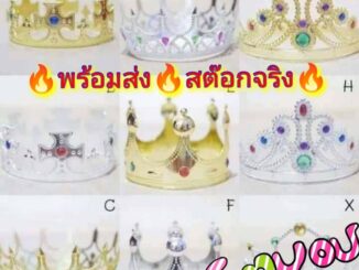สต๊อกจริง พร้อมส่ง มงกุฎปัจฉิม มงกุฎ มงกุฏ