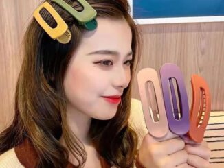 กิ๊บติดผม อะคริลิค ปากเป็ด สีลูกกวาด สไตล์เกาหลี ขนาดใหญ่ สําหรับผู้หญิง