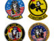 Tomcat F14 FIGHTING 31 ป้ายเวลโคร ปักรูปแมว Squadron ยุทธวิธี ทหาร แพทช์ ตะขอ แหวน