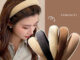ที่คาดผมฟองน้ํา รูปหัวกะโหลก สีกาแฟ ชานม สไตล์เกาหลี เครื่องประดับผม แฟชั่นสําหรับผู้หญิง