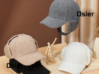 Osier1 หมวกเบสบอล ผ้าฟลีซ แบบหนา กันลม ป้องกันหู อบอุ่น หรูหรา สําหรับผู้ชาย และผู้หญิง