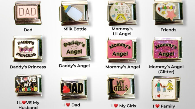 ชาร์มกำไล Italian Charm 9mm [Family & Friends]