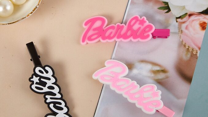 Hanhai กิ๊บติดผมแฟชั่น ลายการ์ตูนบาร์บี้ Y2K เครื่องประดับ สําหรับผู้หญิง