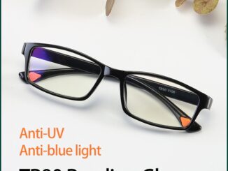 แว่นตาอ่านหนังสือ ป้องกันแสงสีฟ้า TR90 แว่นตาอ่านหนังสือเรซิ่น HD